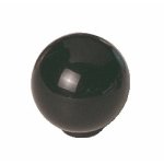 Boutons de meuble boule rsine 5001 - noir bricozor