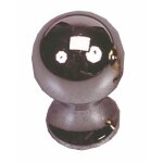 Boutons de meuble boule zamak 8721 - chrom� brillant estamp