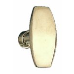 Boutons rectangle laiton poli bricozor