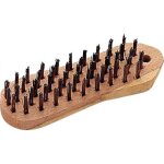 Brosse métallique en bois - forme violon sam outillage Brosse métallique en bois - forme violon sam outillage