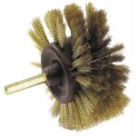 Brosse meuble radiale en acier laitonn� gerlon