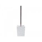 Brosse wc -  poser - blanche - agda spirella