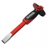 Burin de m�canicien qualit� silicium avec poign�e - longueur 250 mm mob