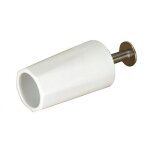 Bute d'arrt conique pour volet roulant tout type - diamtre 22 mm - blanc interges