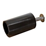 Bute d'arrt conique pour volet roulant tout type - diamtre 22 mm - brun interges