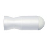 Butée de porte - fixation murale - plastique - blanc civic Butée de porte - fixation murale - plastique - blanc civic