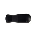 Butée de porte murale - en aluminium anodisé - 26x80mm - noir civic Butée de porte murale - en aluminium anodisé - 26x80mm - noir civic