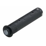Bute de porte push to open aimant -  percer - anthracite hettich