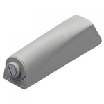 Bute de porte push to open aimant -  visser - gris hettich