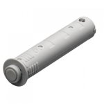 Bute de porte push to open pin -  percer - gris hettich