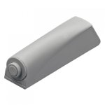 Bute de porte push to open pin -  visser - gris hettich