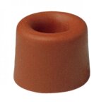 Butes de sol caoutchouc marron - hauteur 18 mm - diamtre 30 mm bricozor