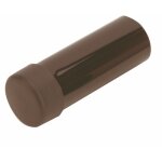 Butoir de plinthe nylon noir - longueur 85 mm - type wp 85 bricozor