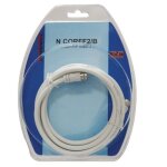 Cble coaxial satellite - mle / mle - 2 mtres evicom