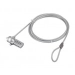 Cble antivol pour ordinateur - acier tress - 1, 80 m fth thirard
