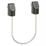 C�ble s�curit� anti - chute u - safe pour portail - haute r�sistance - inox locinox