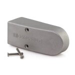 Caches en aluminium 83 - cr pour gonds hauts de portail 85l q - par 10 t40 / 50 comunello