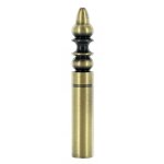Cache - paumelles rustiques - vieux laiton - diamètre 13mm bouvet Cache - paumelles rustiques - vieux laiton - diamètre 13mm bouvet