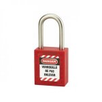 Cadenas de consignation rouge en nylon - hauteur 38 mm fth thirard