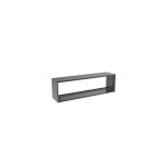Cadre modulaire pour �tag�res - en alu - 180x450 mm - noir - flag cosma