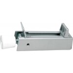 Cale - porte à pédale pour porte lourde - corps acier et double ressort - argent ibfm Cale - porte à pédale pour porte lourde - corps acier et double ressort - argent ibfm