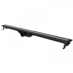 Caniveau de douche  l'italienne personnalisable 400  1200 mm panama 66 mm valentin