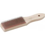 Carde � lime en bois et acier tremp� pour nettoyage des limes - cl - 20 sam outillage