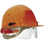 Casque de protection avec lunettes int�gr�es - visioc�anic - orange taliaplast