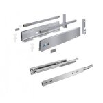 Casserolier innotech atira argent push to open 30 kg - h 144 mm - l 350 mm hettich