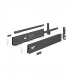 Casserolier innotech atira gris - hauteur 144 mm - profondeur 470 mm hettich