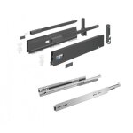 Casserolier innotech atira gris push to open 30 kg - h 144 mm - l 420 mm hettich