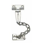 Chane d'entrebaillement nickel - longueur 175 mm socona