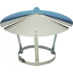 Chapeau chinois inox pour tubage flexible - diamtre 120  140 mm ten