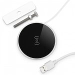 Chargeur smartphone en aluminium  induction smart -  encastrer synercia