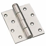 Charnière de porte coulissante - acier zingué - 120x100 mm - 1514p mantion Charnière de porte coulissante - acier zingué - 120x100 mm - 1514p mantion