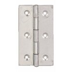 Charni�re rectangulaire simple feuille 80x45mm x25 bricozor