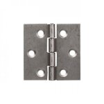 Charni�re carr�e simple feuille 50x50mm x25 monin