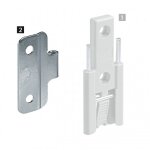 Charnire centrale intermdiaire 2 pices - femelle - wingline l et s hettich