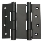 Charnières à entailler à ressort réglable double action da 120 - noir justor Charnières à entailler à ressort réglable double action da 120 - noir justor