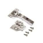 Charnire invisible 100 + embase  visser - par 20 - central - x91n emuca