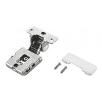 Charnires invisibles 94 pour porte bois conecta - cqa3ke - finition nickel salice