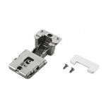 Charnires invisibles 94 pour porte avec profil aluminium conecta qz3ke - finition nickel salice