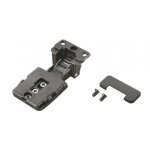 Charnires invisibles 94 pour porte avec profil aluminium conecta qz3ke - finition titane salice