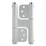 Charnière à ressort - double action - type dp 120 - alu b2 justor Charnière à ressort - double action - type dp 120 - alu b2 justor
