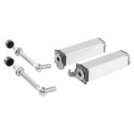 Charnière à ressort - pour portillon de jardin ou piscine - swing 40 locinox Charnière à ressort - pour portillon de jardin ou piscine - swing 40 locinox