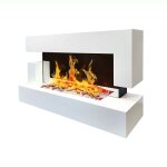 Chemine lectrique dcorative - effet flammes - quartz chemin' arte