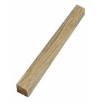 Chevilles d'assemblage en chne - forme carr - 8x70 mm - 100 pices bricozor