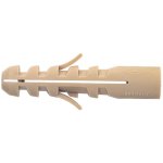 Chevilles filet�es nylon - vis m�taux - diam�tre 6 mm - 100 pi�ces - m - s fischer
