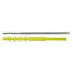 Cheville � patte vis double filet 7x210 mm - descente eaux pluviales x25 ing fixations