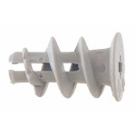 Cheville plaque de pltre - autoperceuse - vis 4x50 mm - 100 - type gk fischer